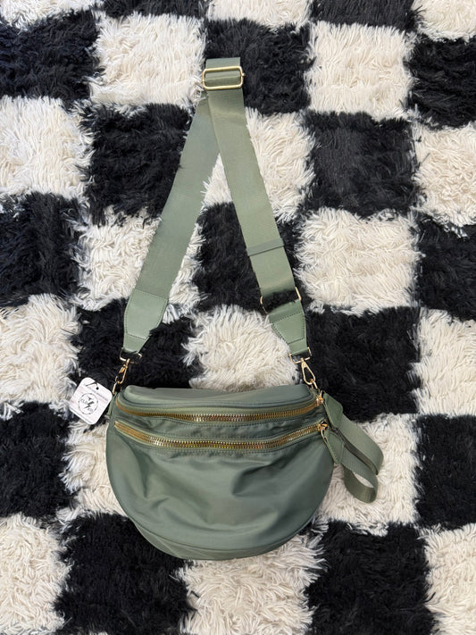 Olive Green Bum Bag