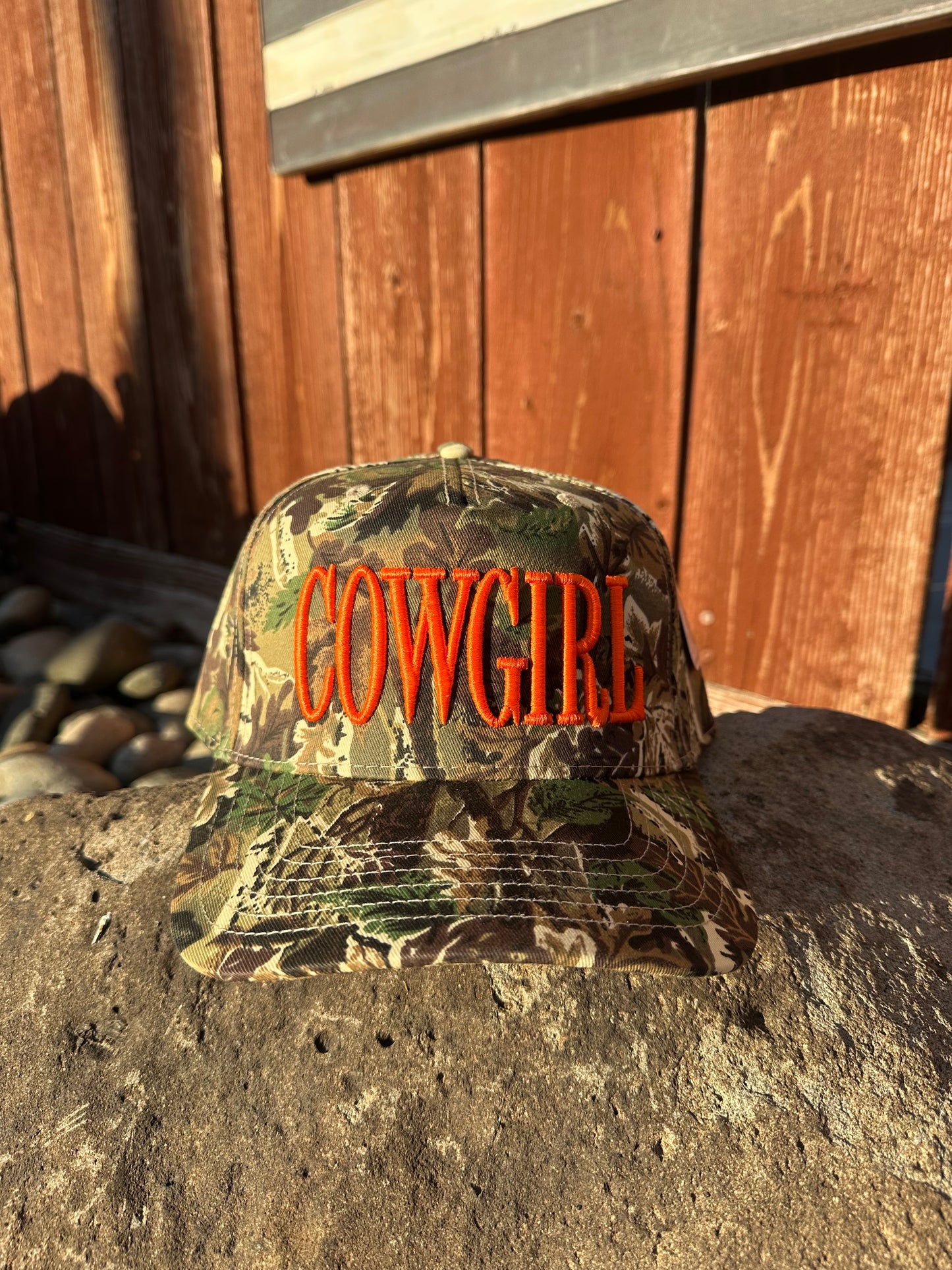 Cowgirl Camo Snapback
