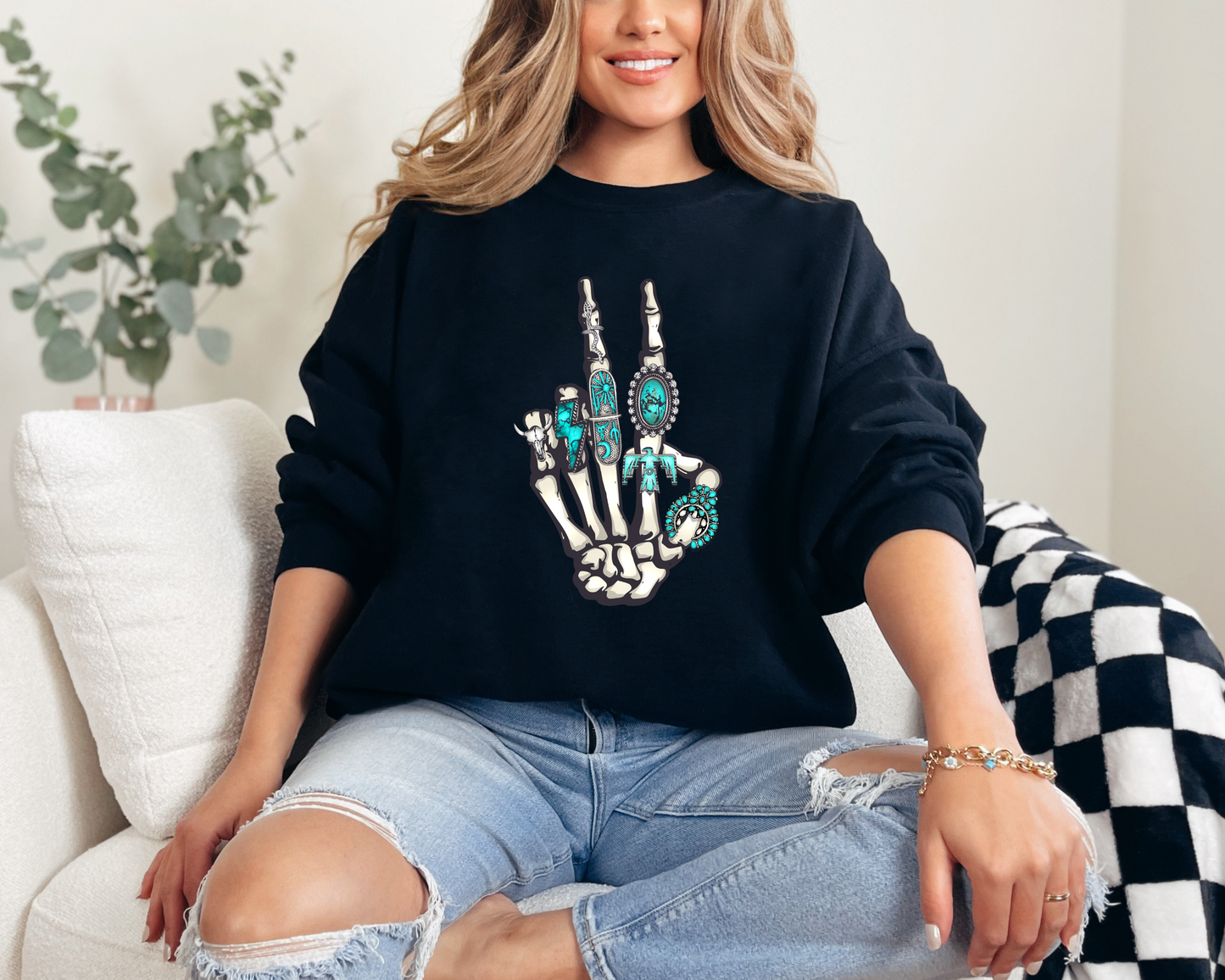 Concho Crewneck