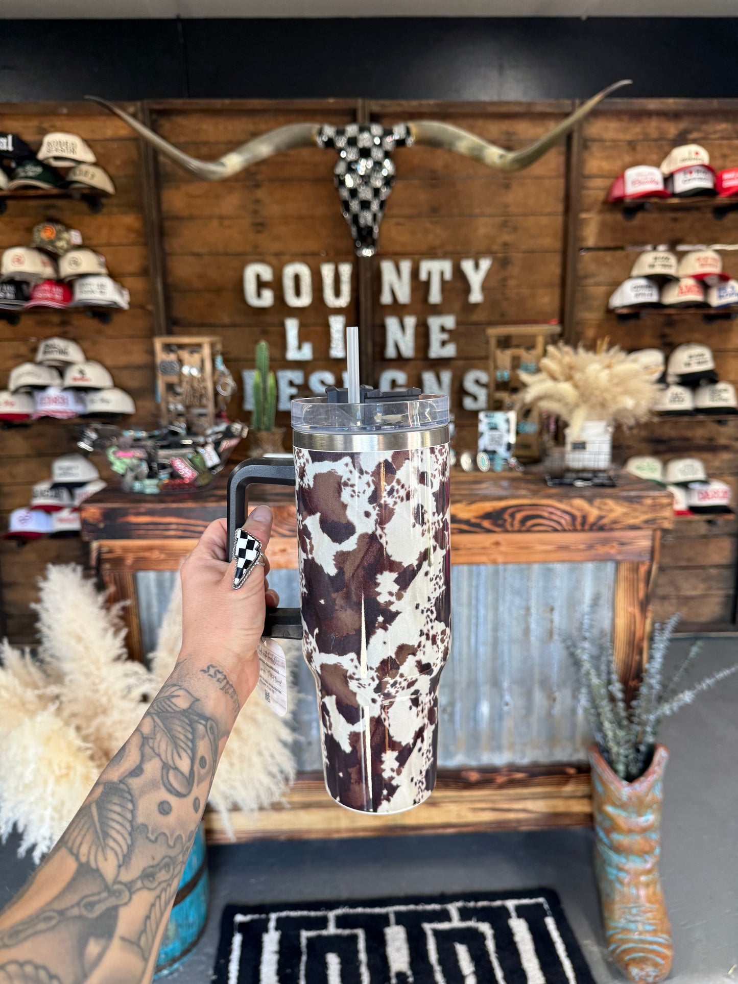 Cowhide Tumbler
