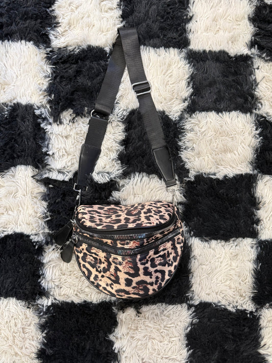 Mini Leopard Bum Bag