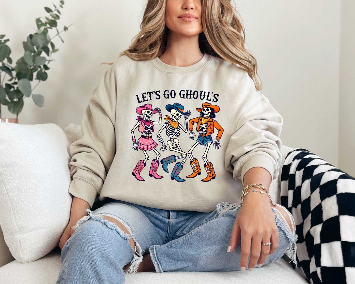 Let's Go Ghouls Crewneck