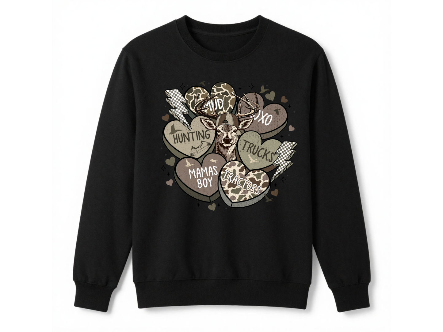 Hunting Love Youth Crewneck