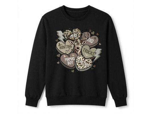 Hunting Love Youth Crewneck