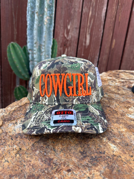 Cowgirl Camo Snapback
