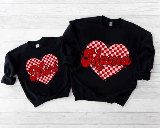 Mama & Mini Vday Crewnecks