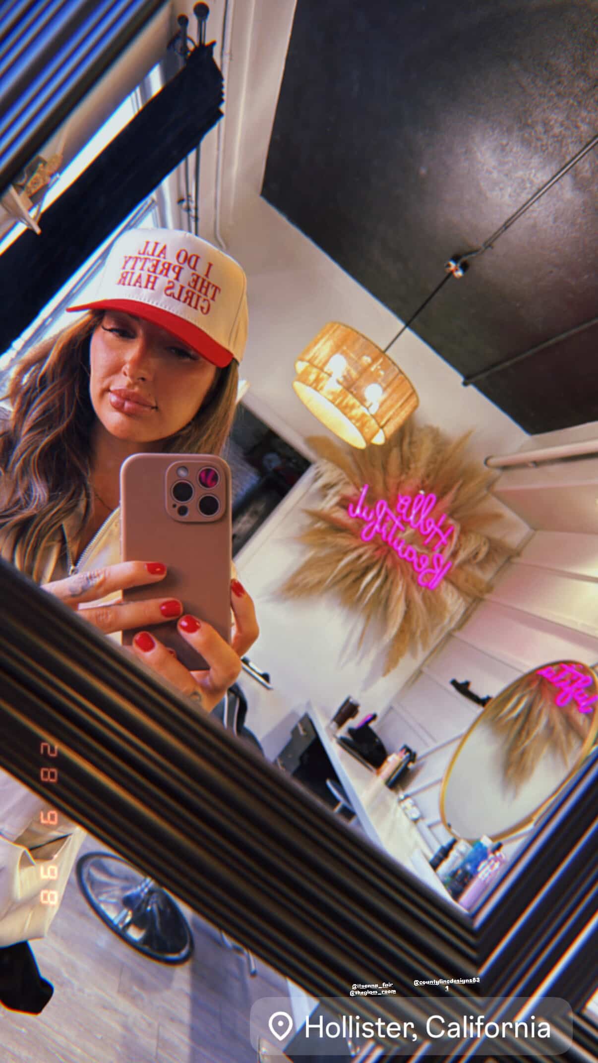 Pretty Girls Hair Snapback
