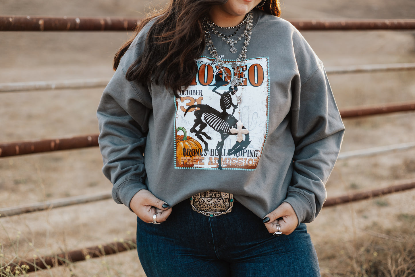 Spooky Rodeo Crewneck