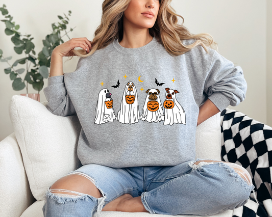 Ghosty Dawgs Crewnecks