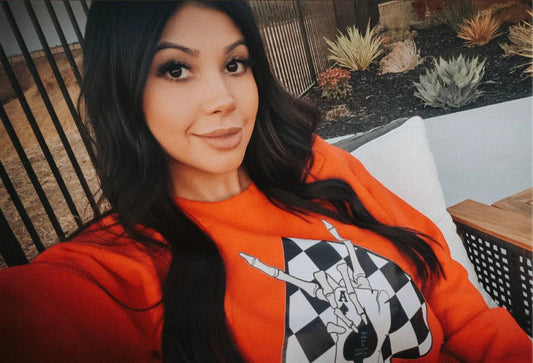 Checkered Spade Crewneck