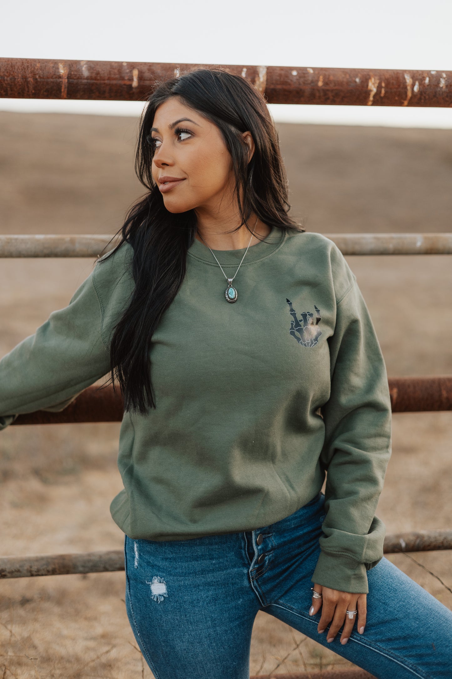 Rock On Crewneck