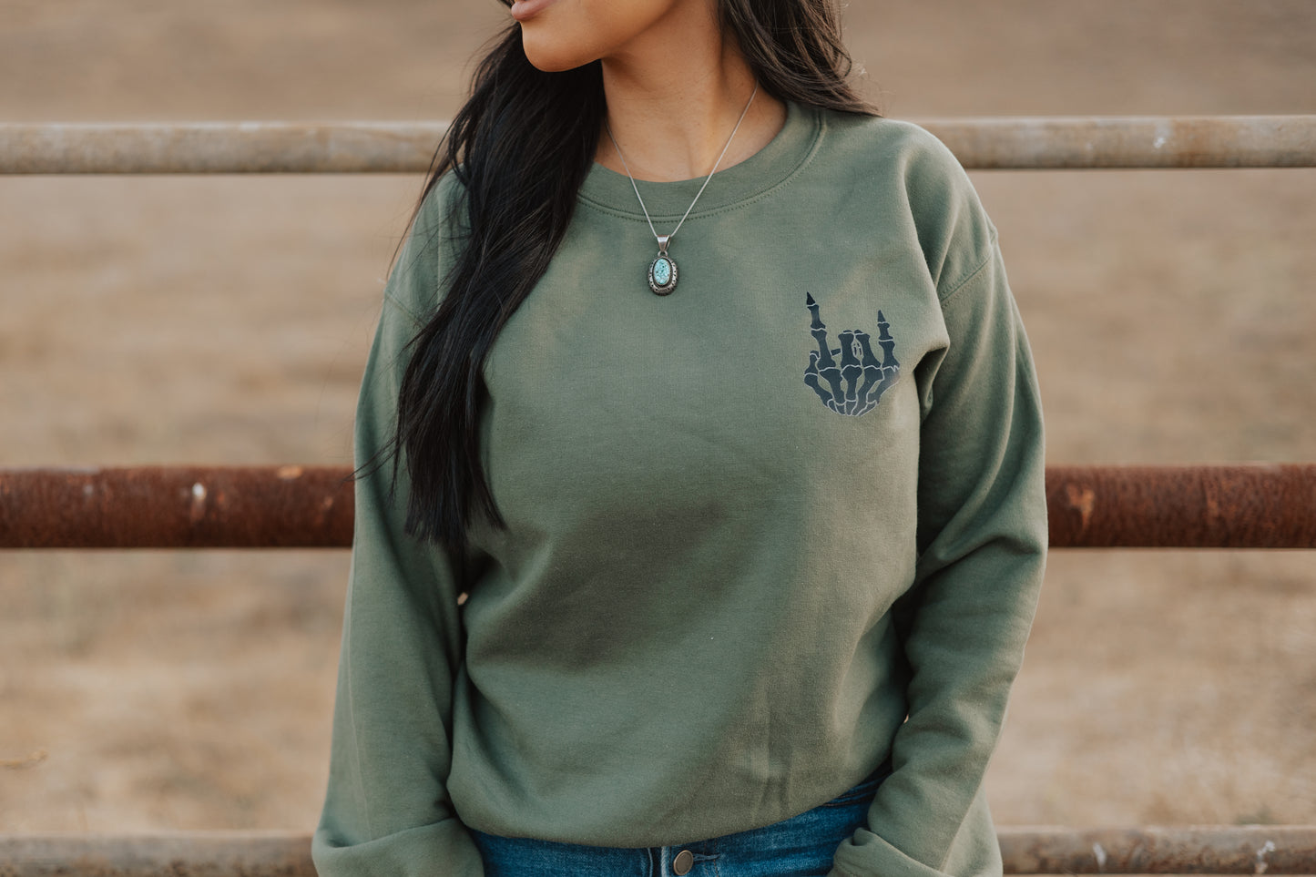 Rock On Crewneck