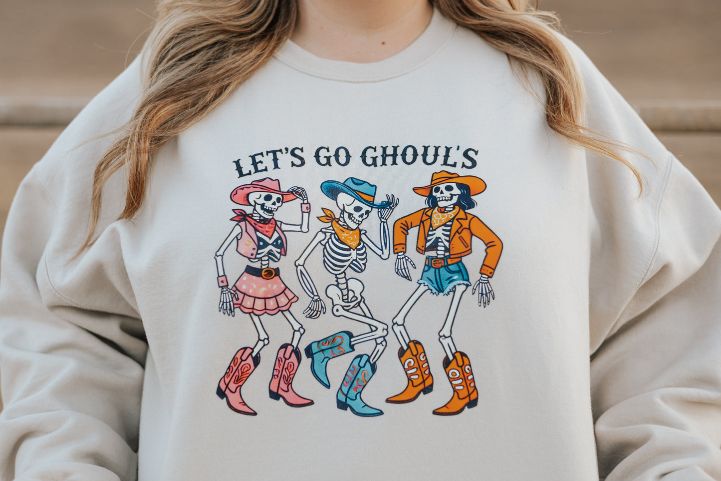 Let's Go Ghouls Crewneck