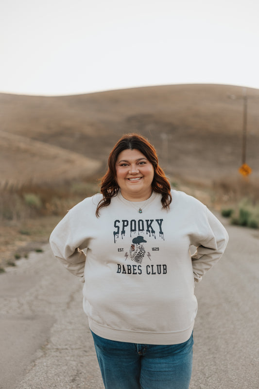 Spooky Babes Club Crewneck