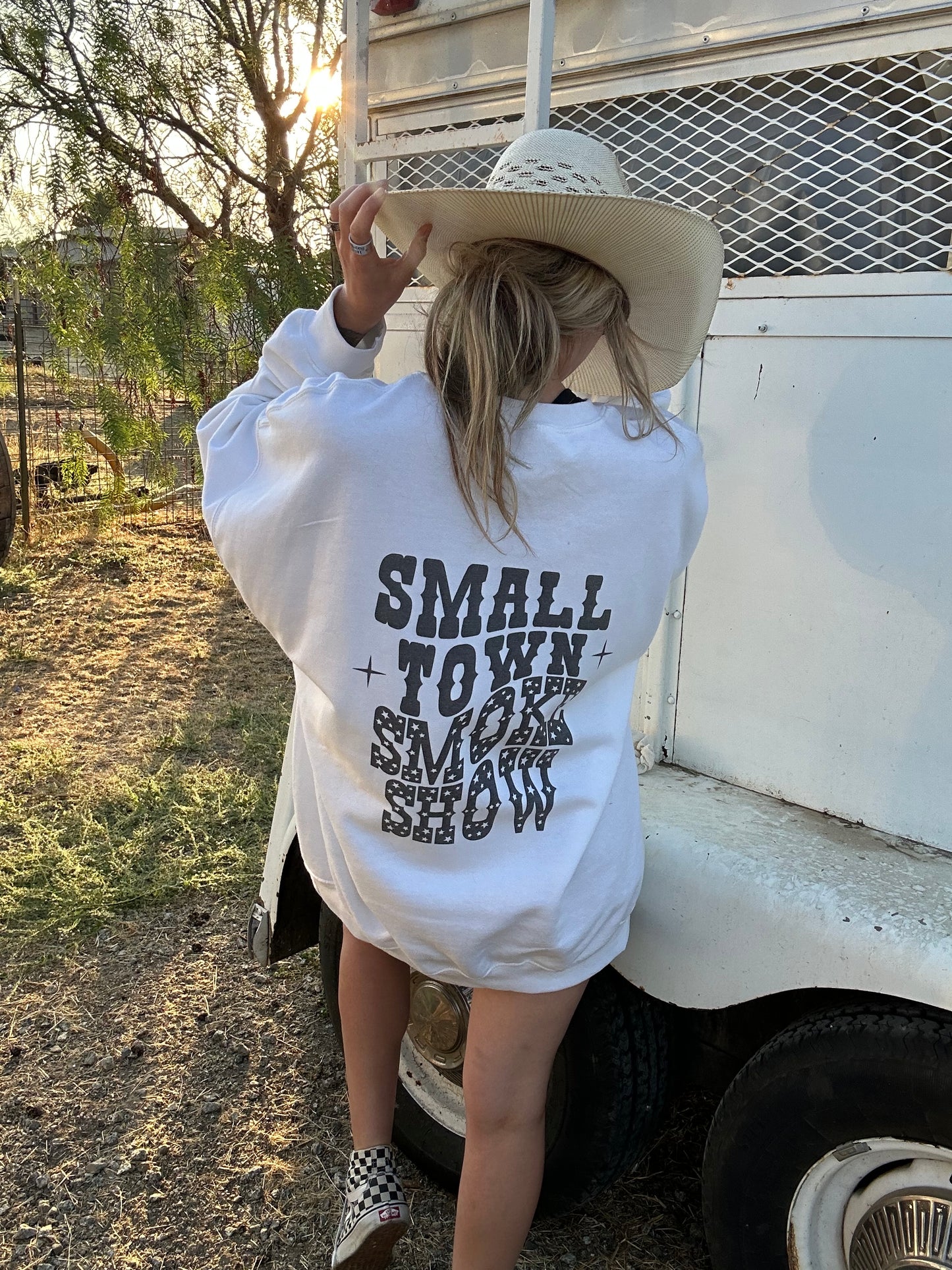 Small Town Smoke Show Crewneck