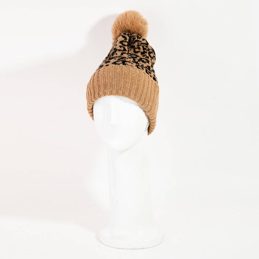Leopard Beanie