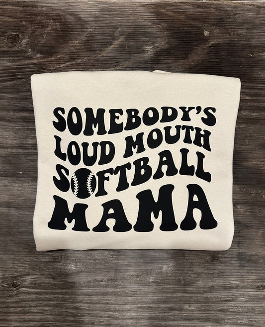 Loud Mouth Softball Crewneck