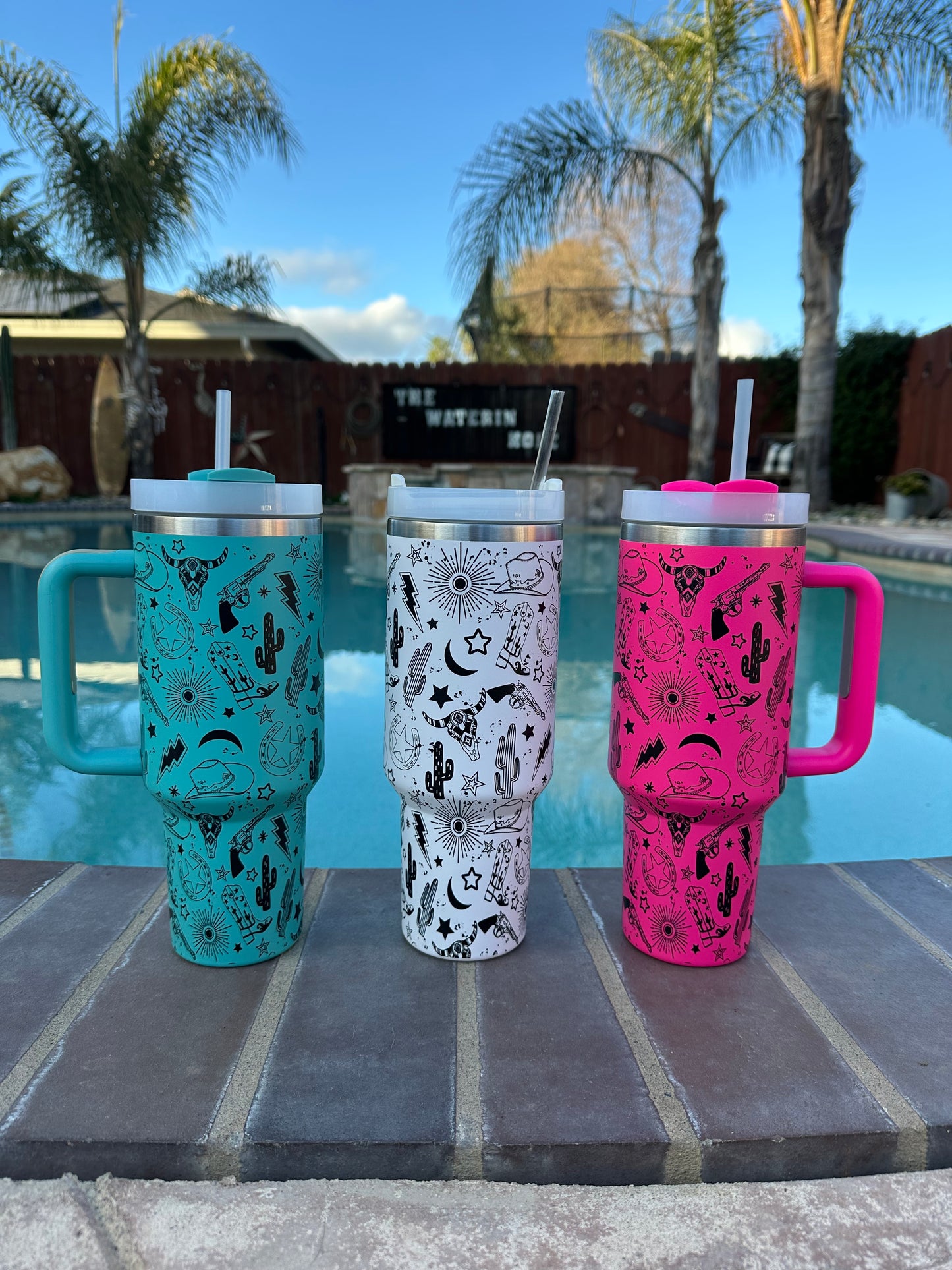 Punchy Western Tumbler