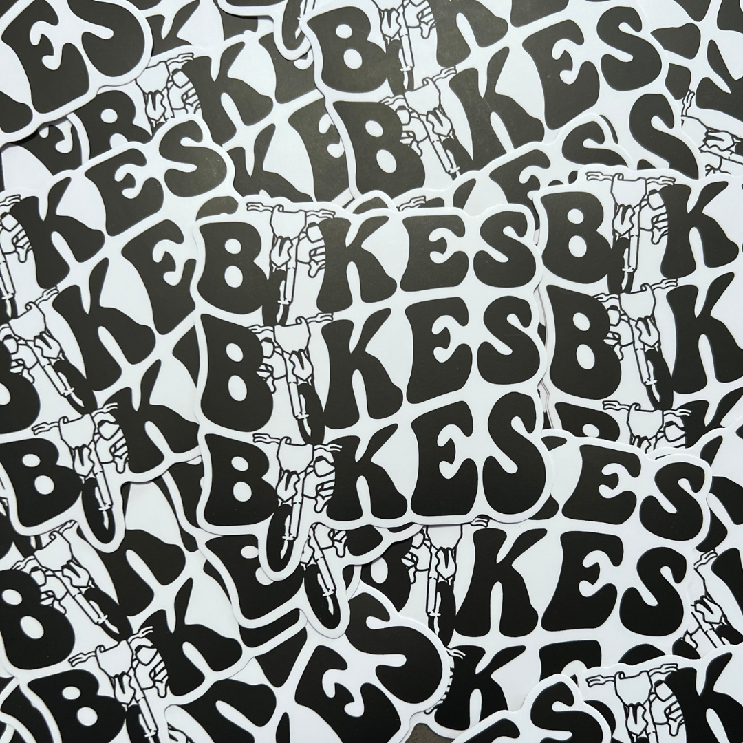 Bikes Bikes Bikes Sticker