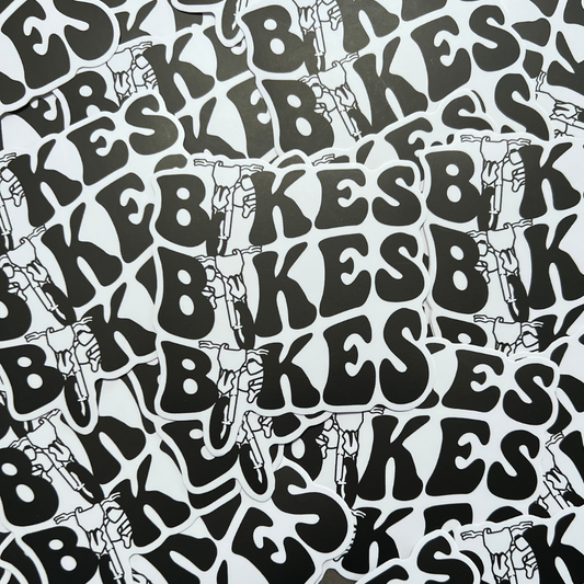 Bikes Bikes Bikes Sticker