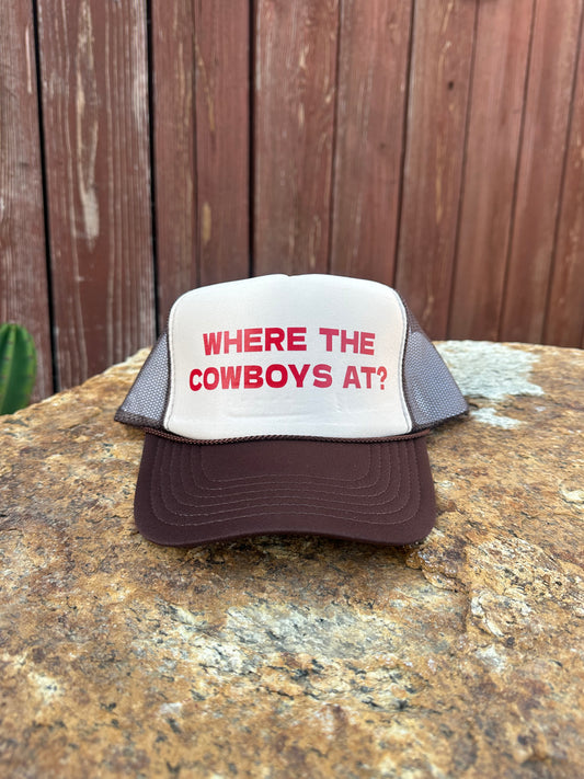 Where The Cowboys Hat Snapback