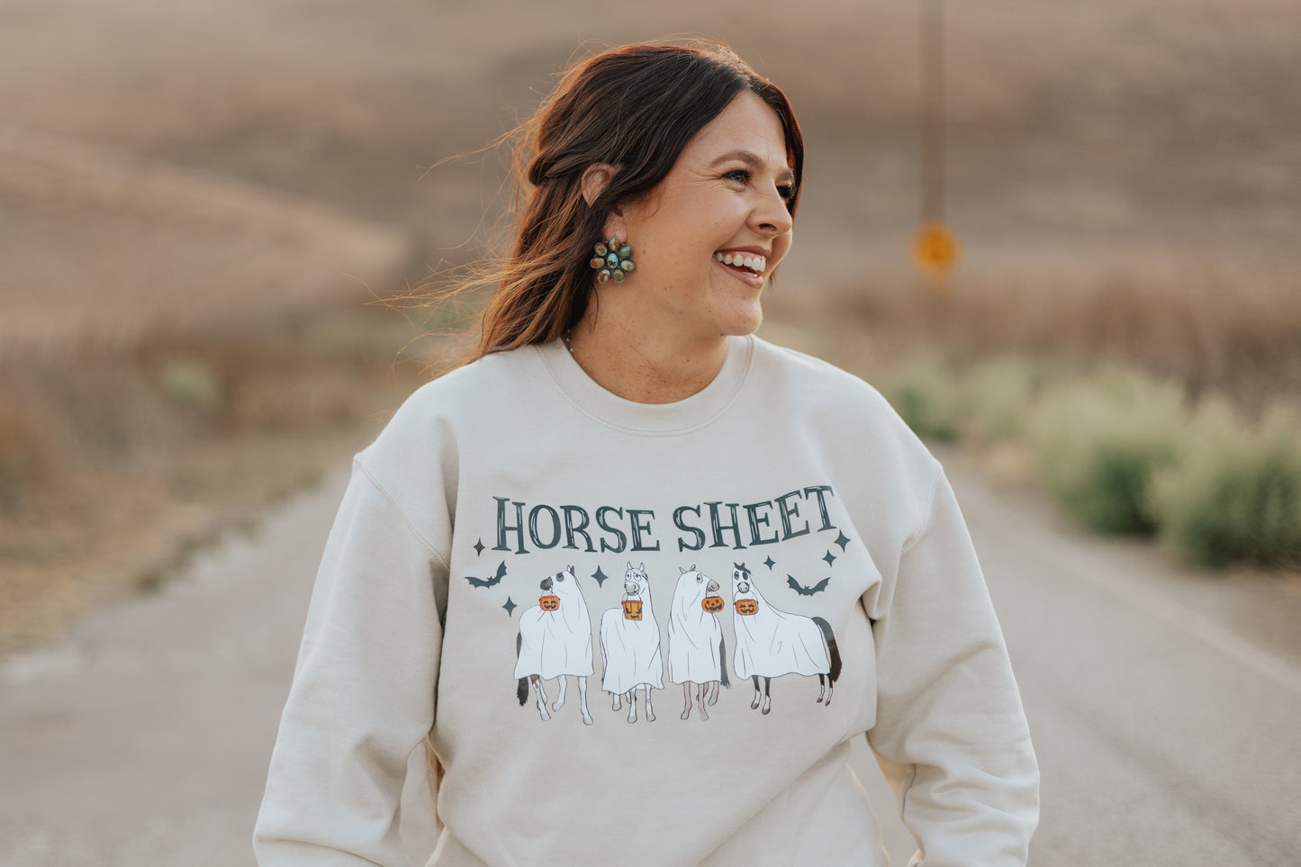 Horse Sheet Crewneck