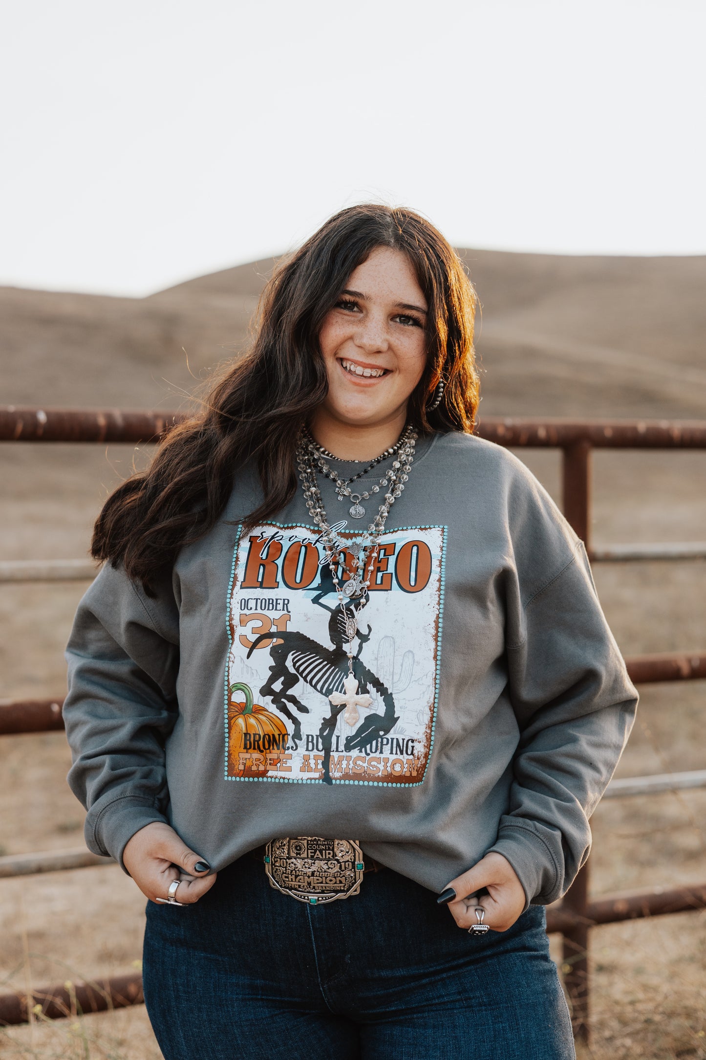 Spooky Rodeo Crewneck