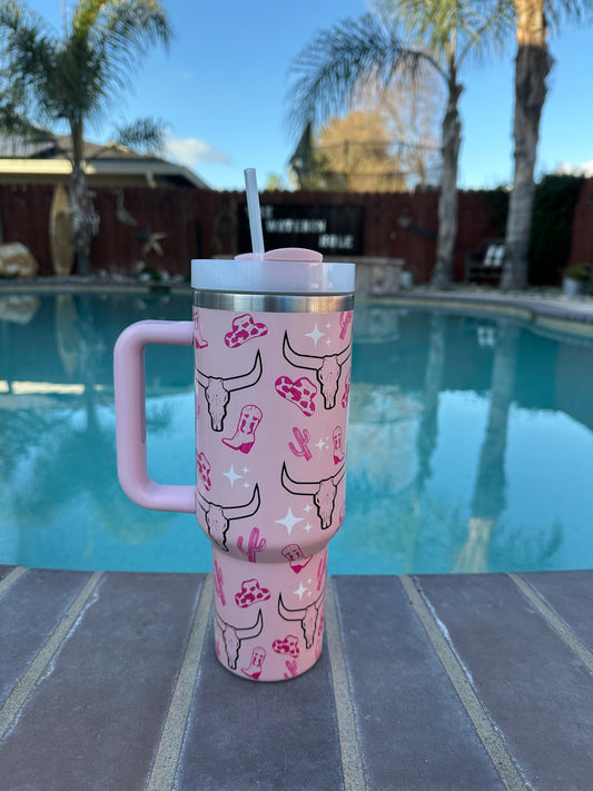 Punchy Pink Tumbler