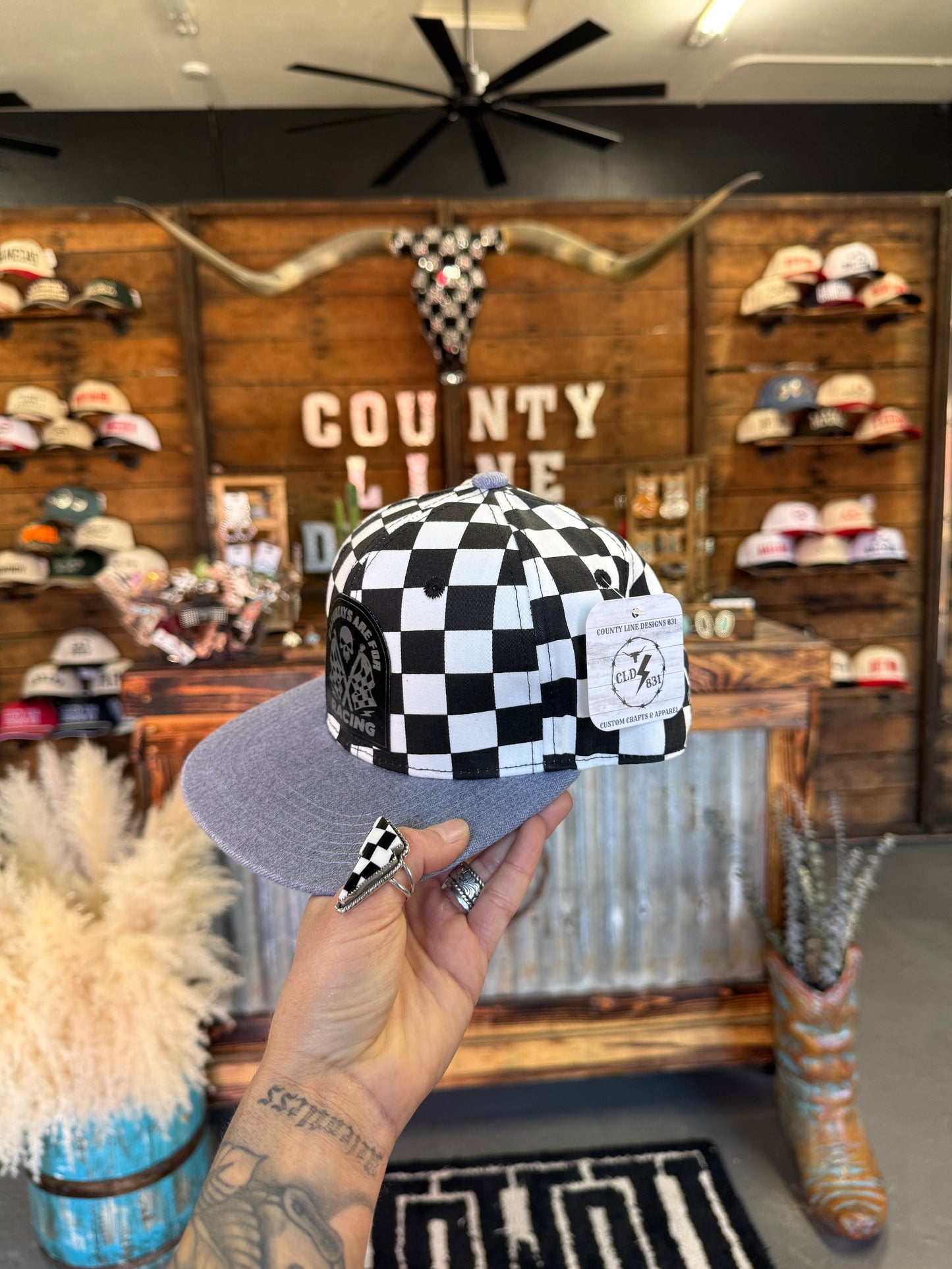 Saturdays Are For Racing Youth Snapback