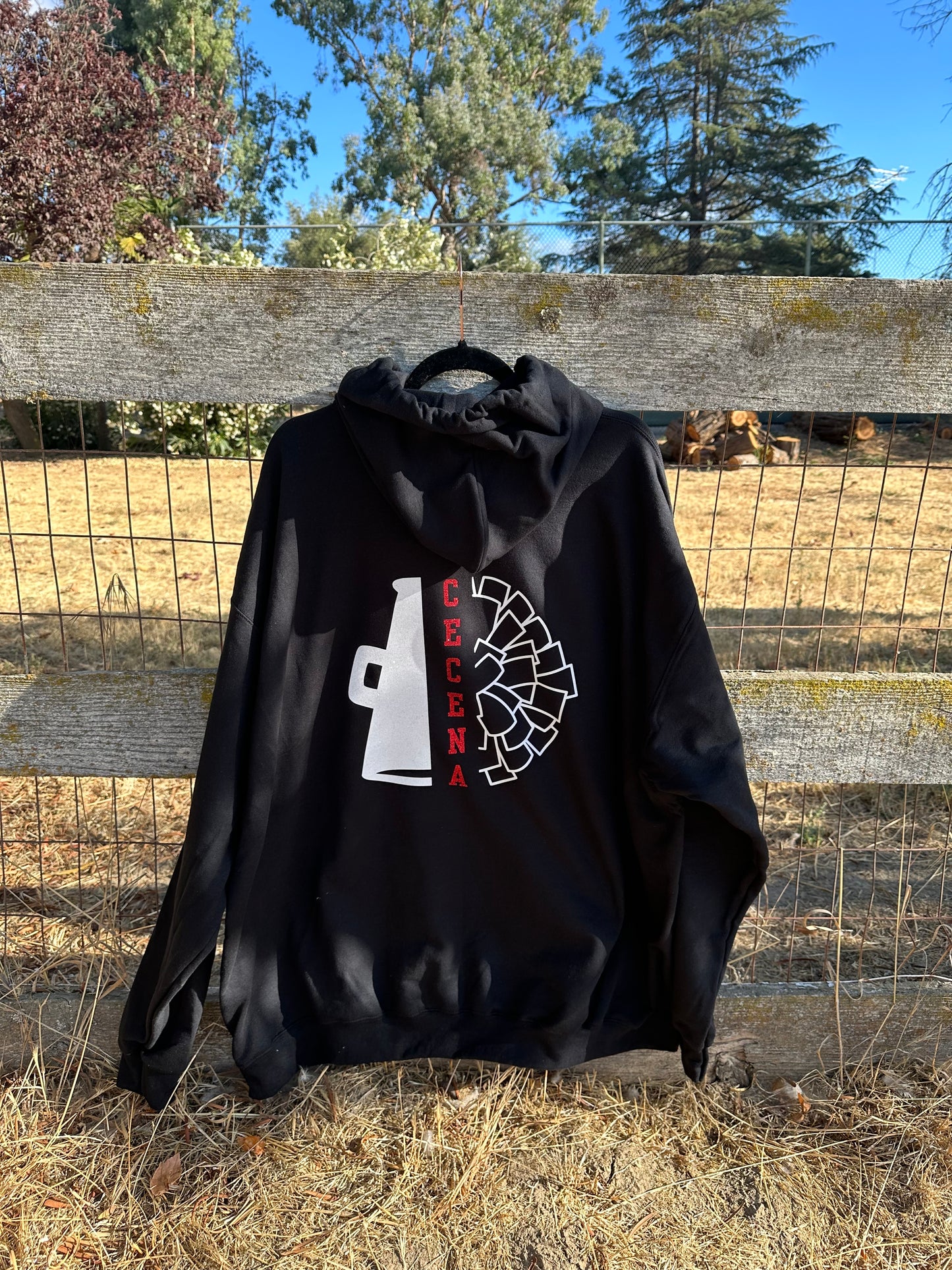 Baler Cheer Glitter Hoodie