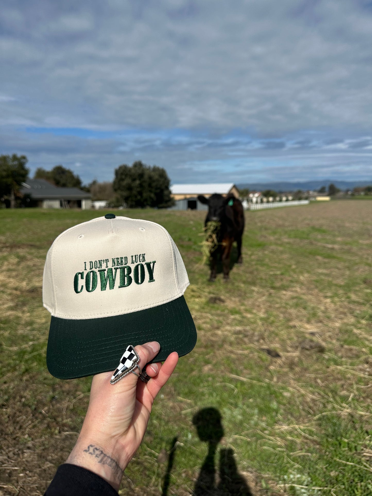 Cowboy Luck Snapback
