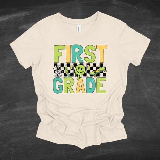 Checkered Grade Tee