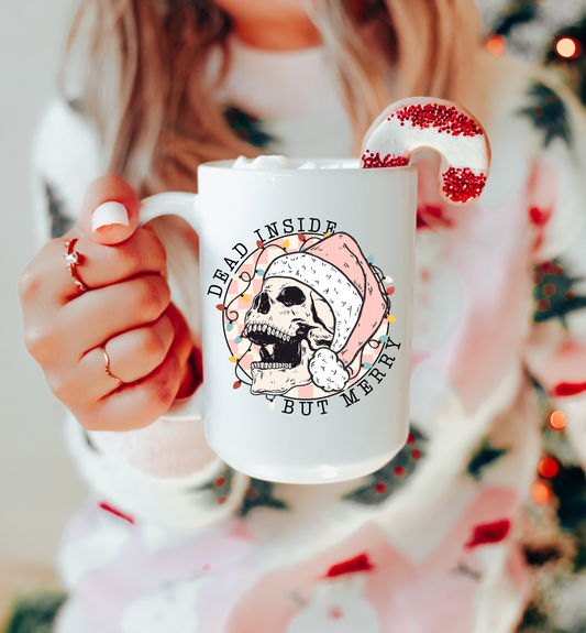 Dead Inside But Merry Mug