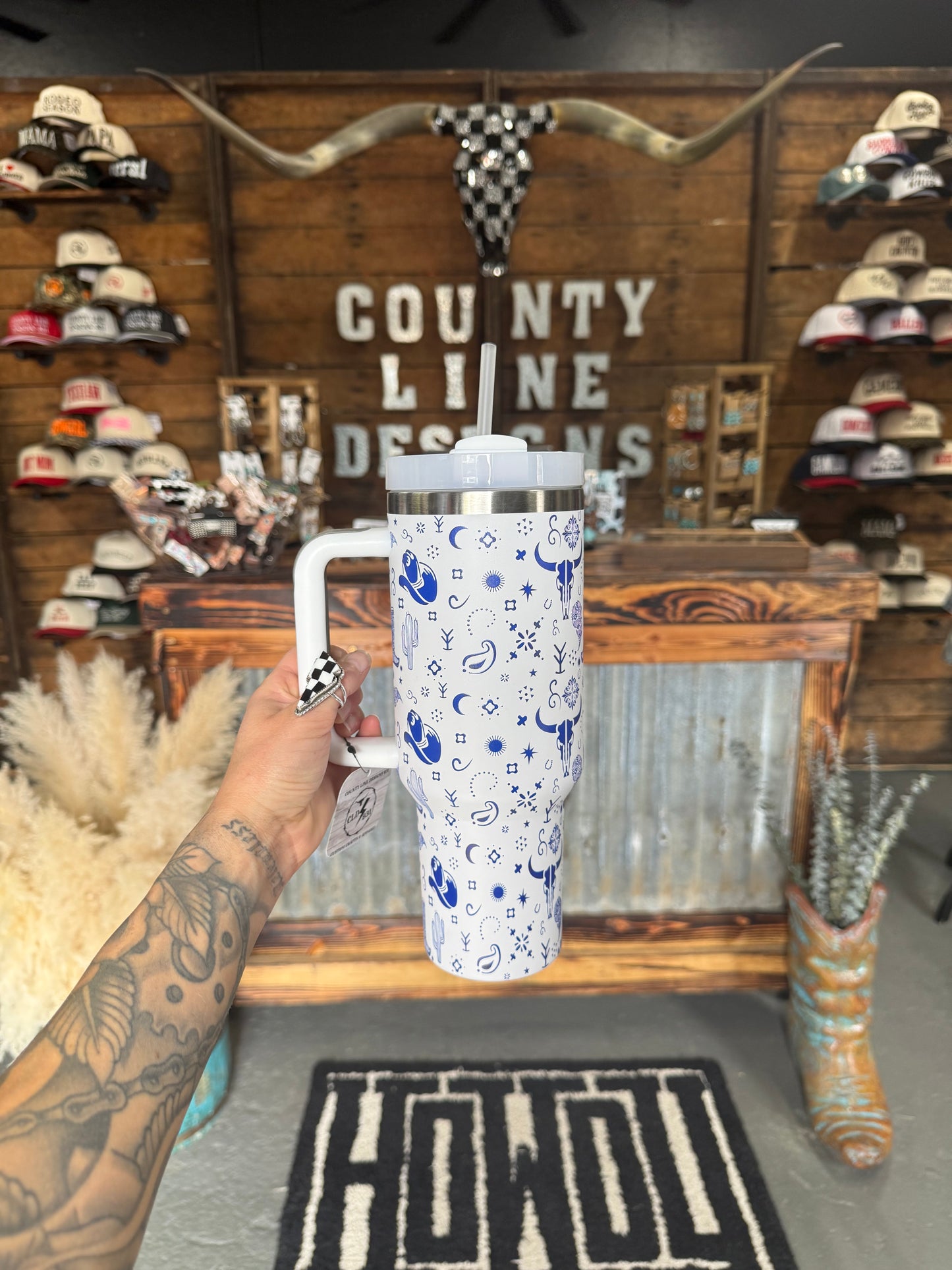 Rowdy Town Tumbler
