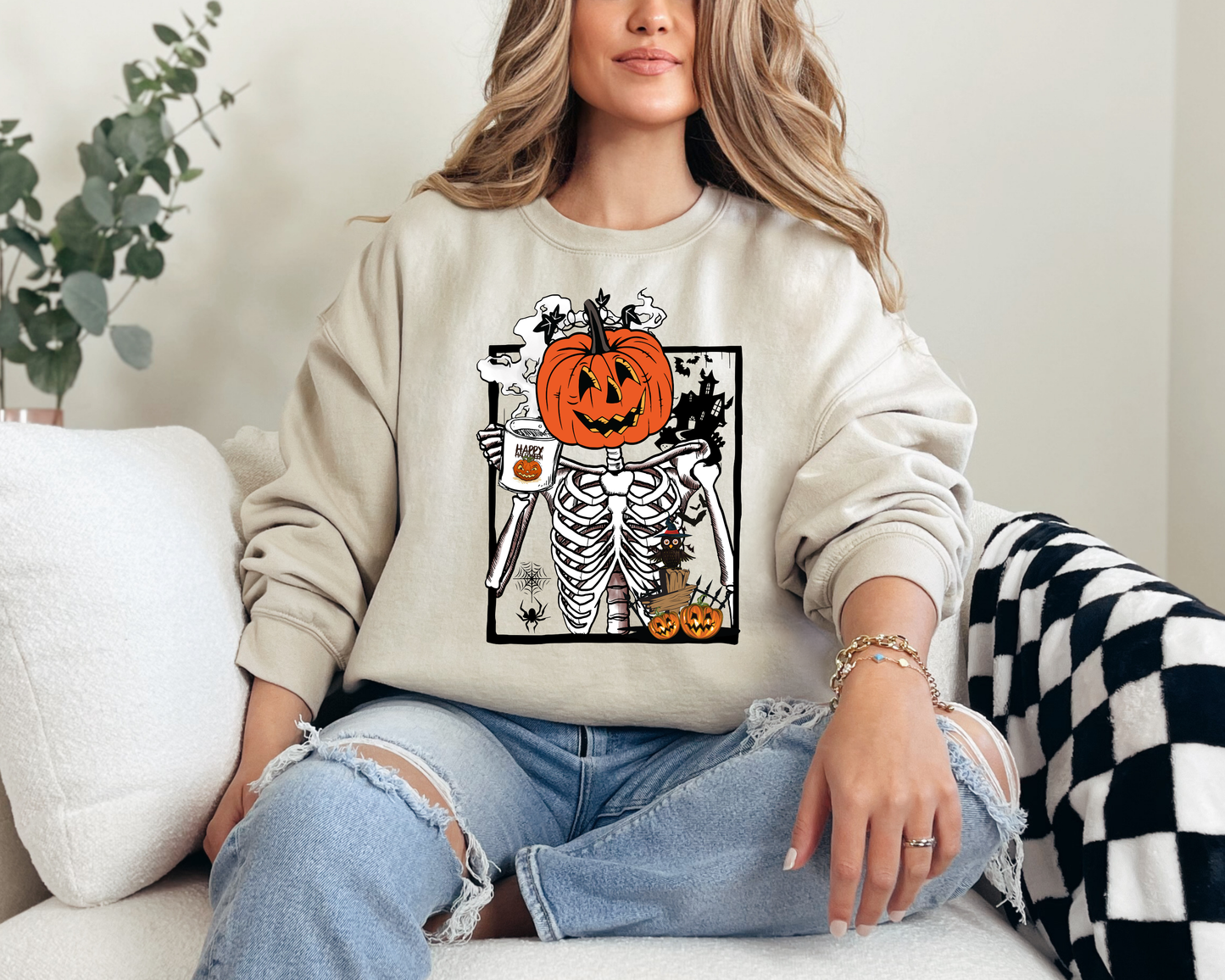 Pumpkin Head Crewneck