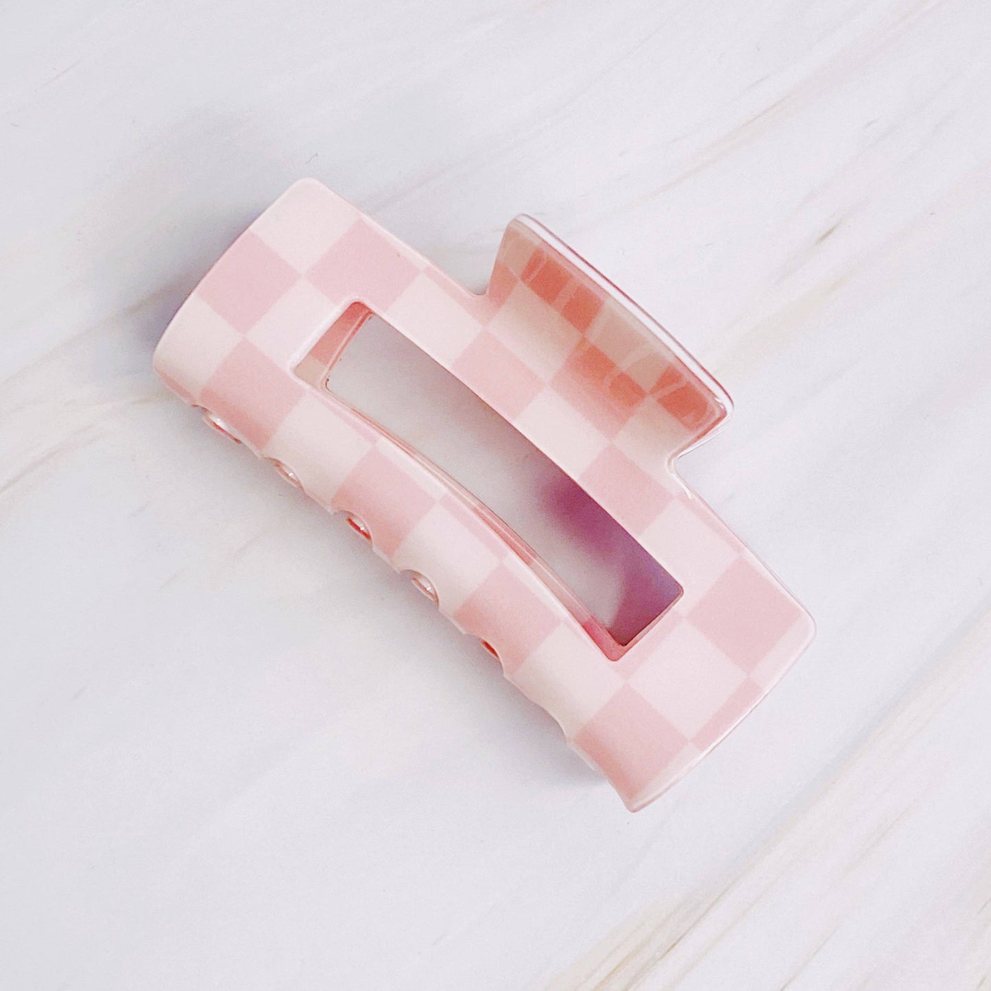 Checkerd Hair Clip