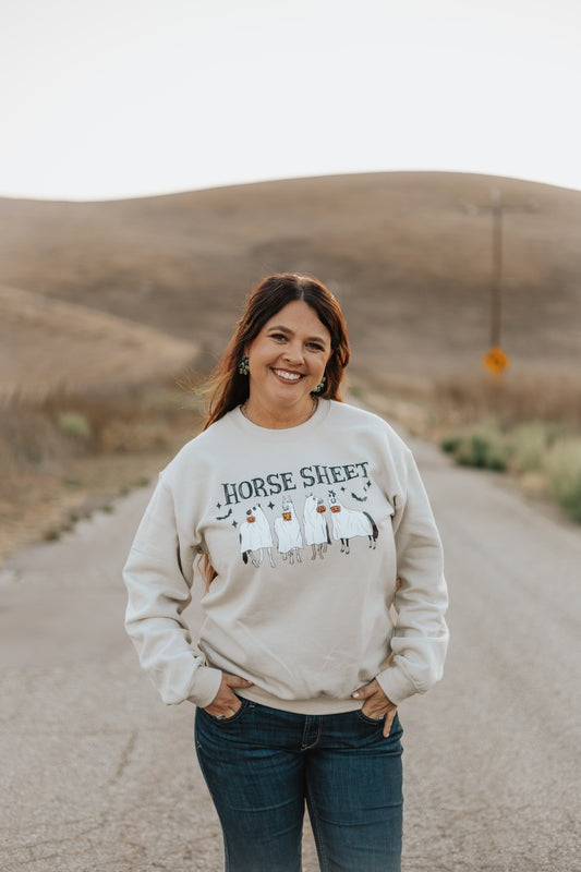 Horse Sheet Crewneck