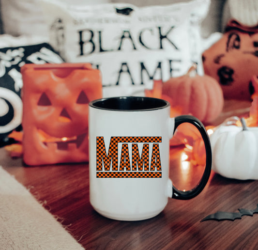 Checkered Mama Mug