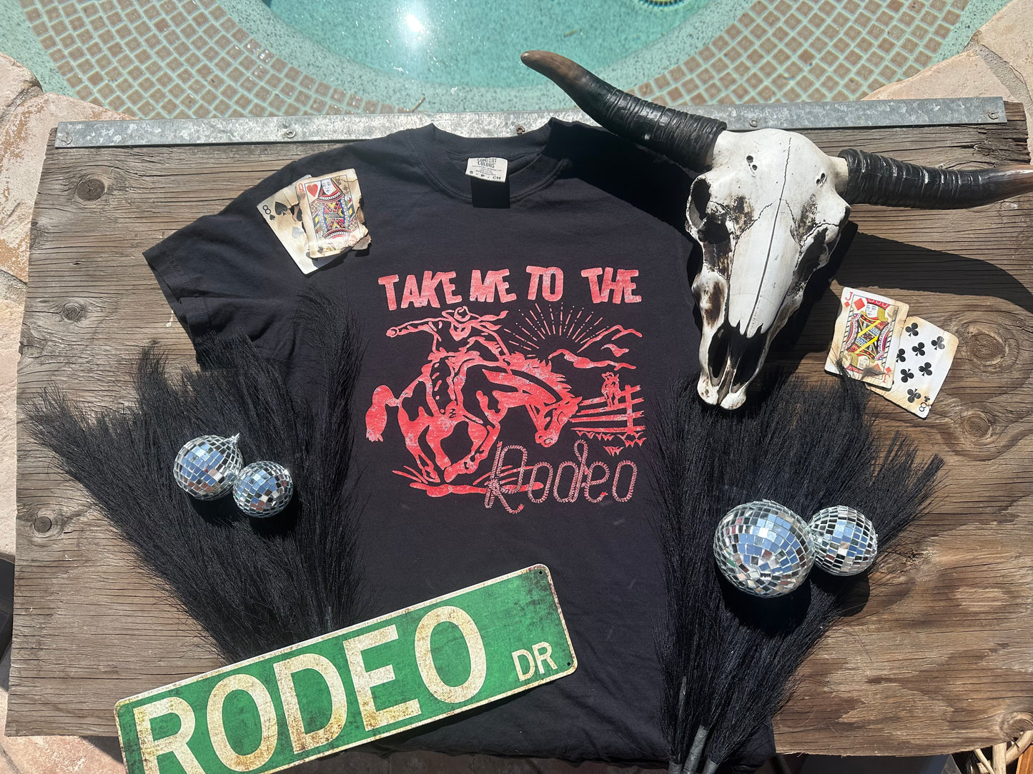 Take Me To The Rodeo Tee