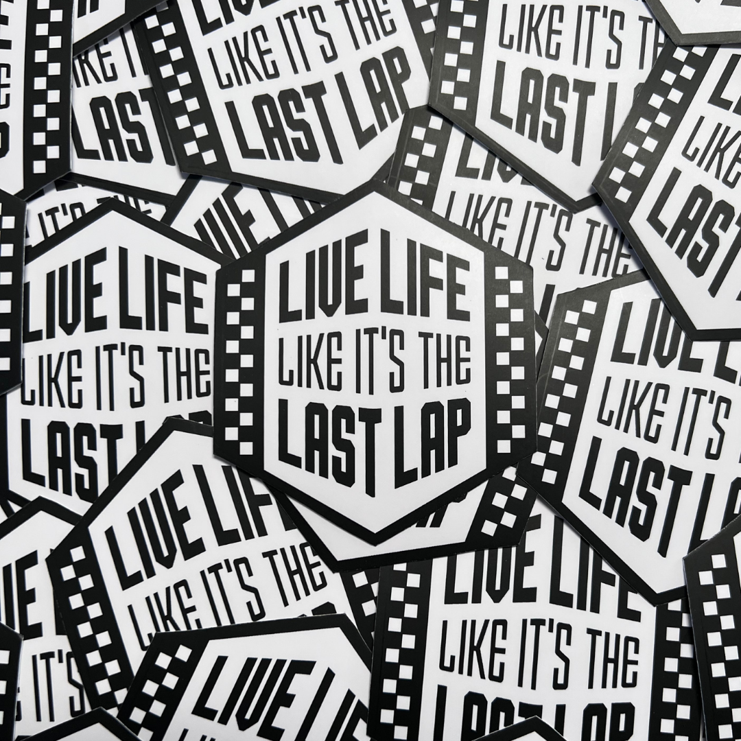 Last Lap Sticker
