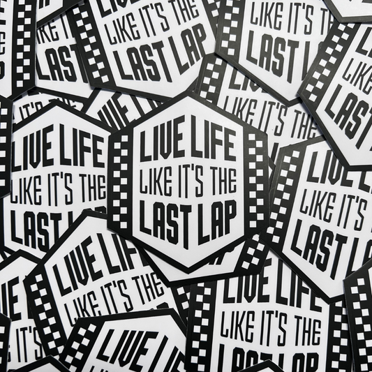 Last Lap Sticker