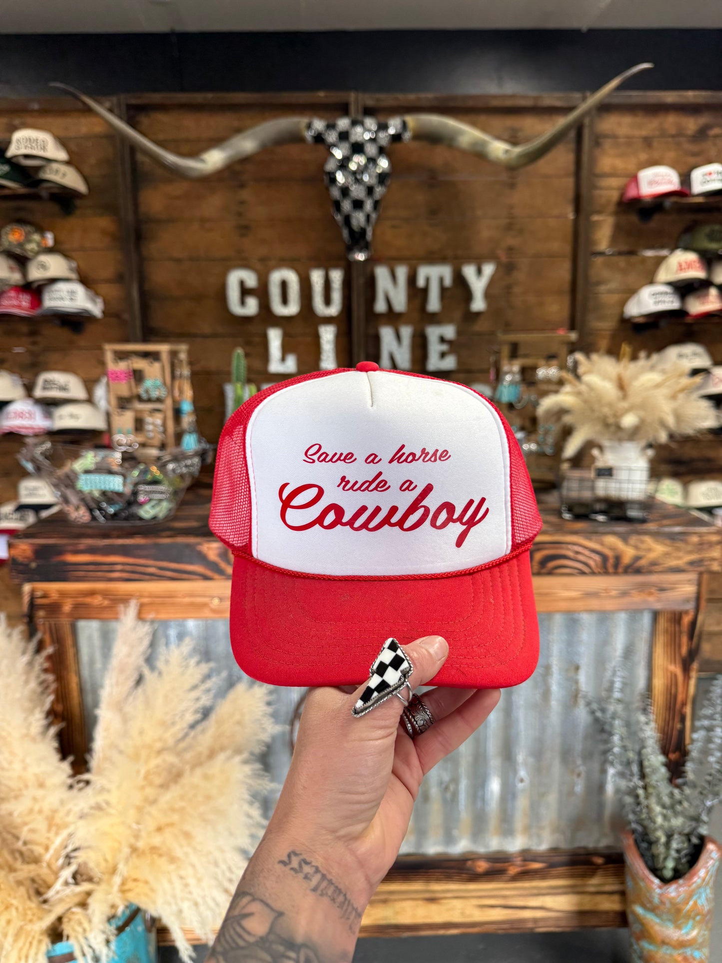 Save A Horse Ride A Cowboy Snapback