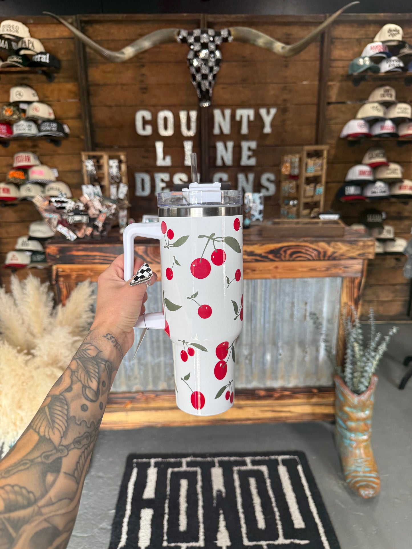 Cherry Tumbler