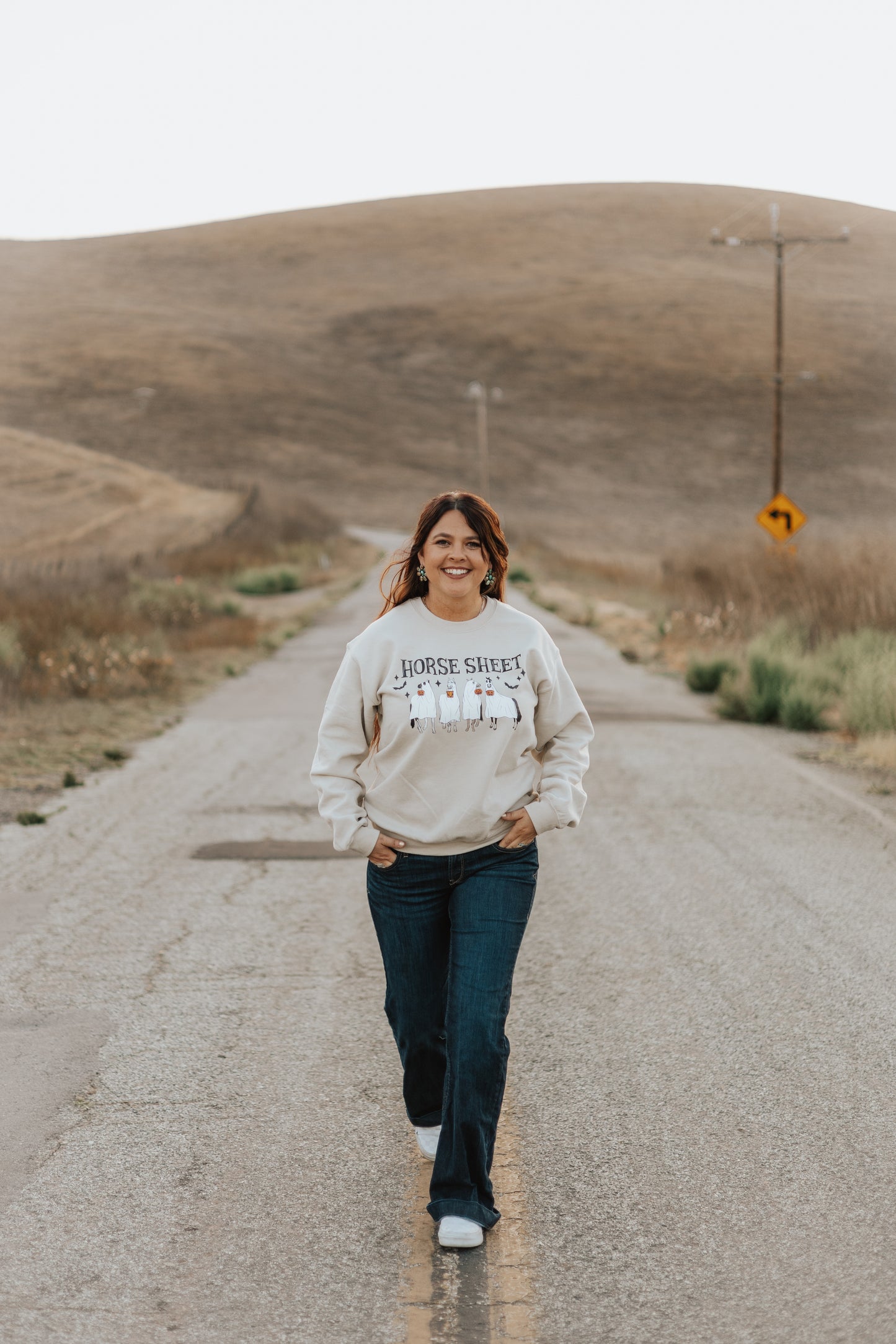 Horse Sheet Crewneck