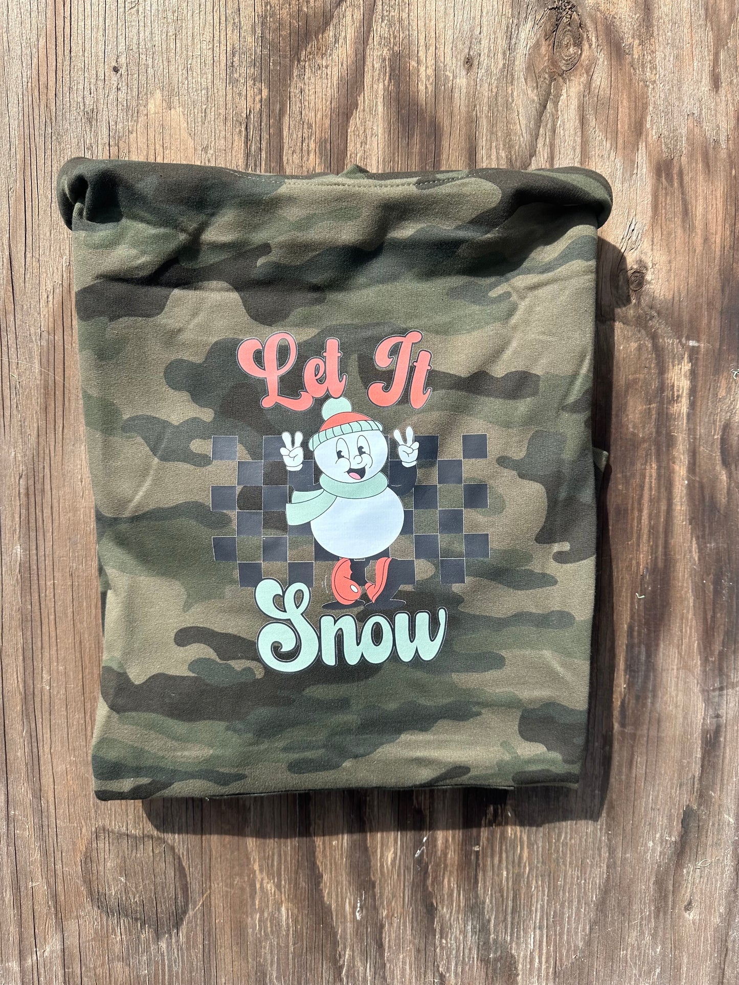 Let It Snow Youth Hoodie