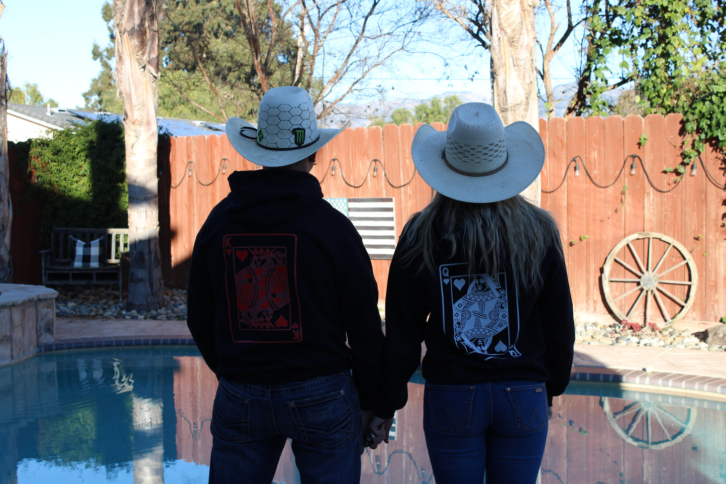 King & Queen Hoodies