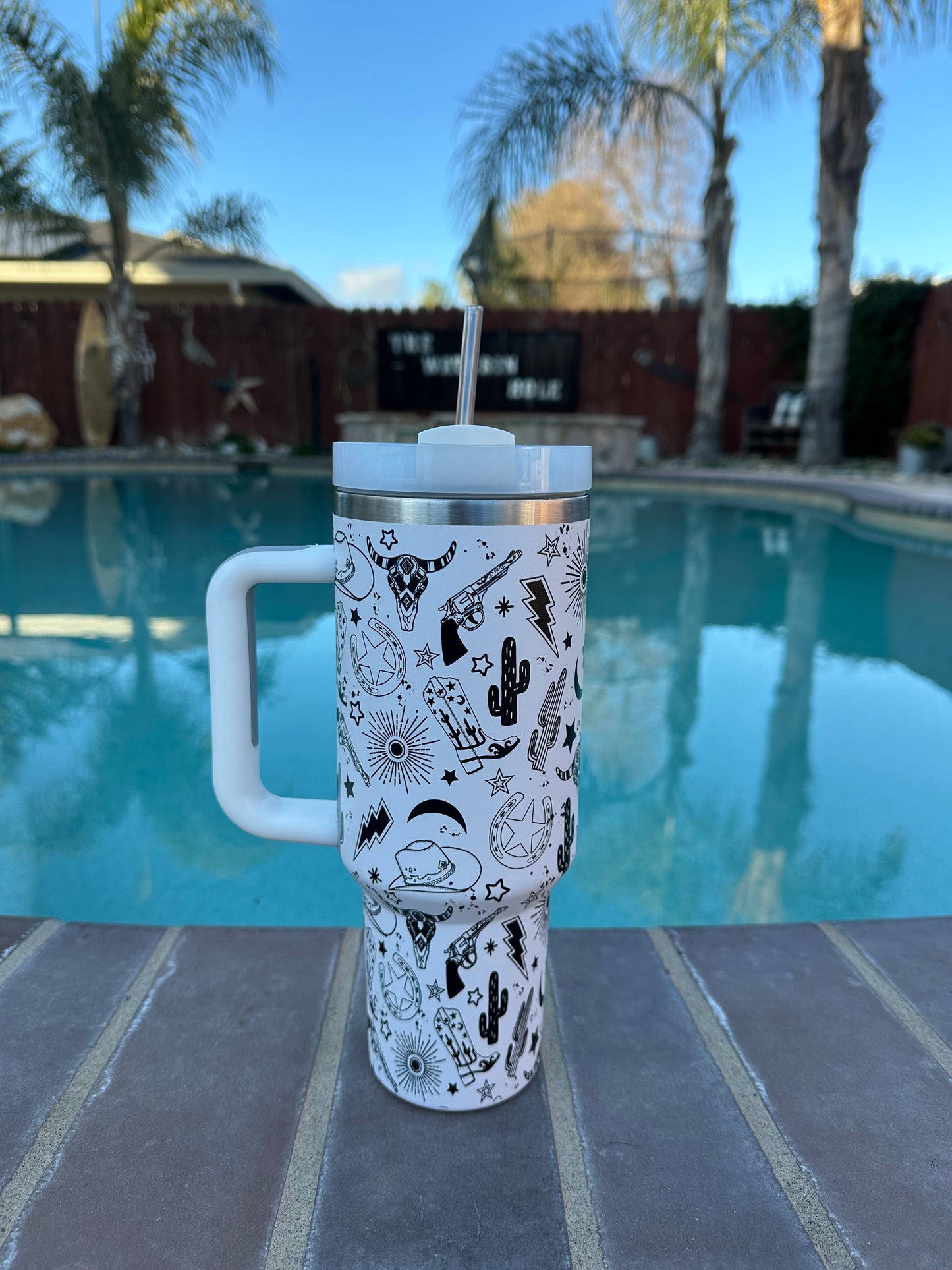 Punchy Western Tumbler