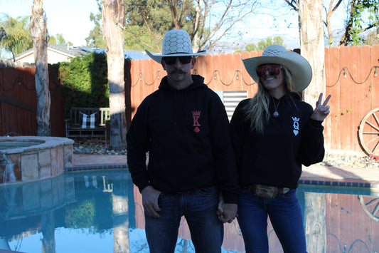King & Queen Hoodies