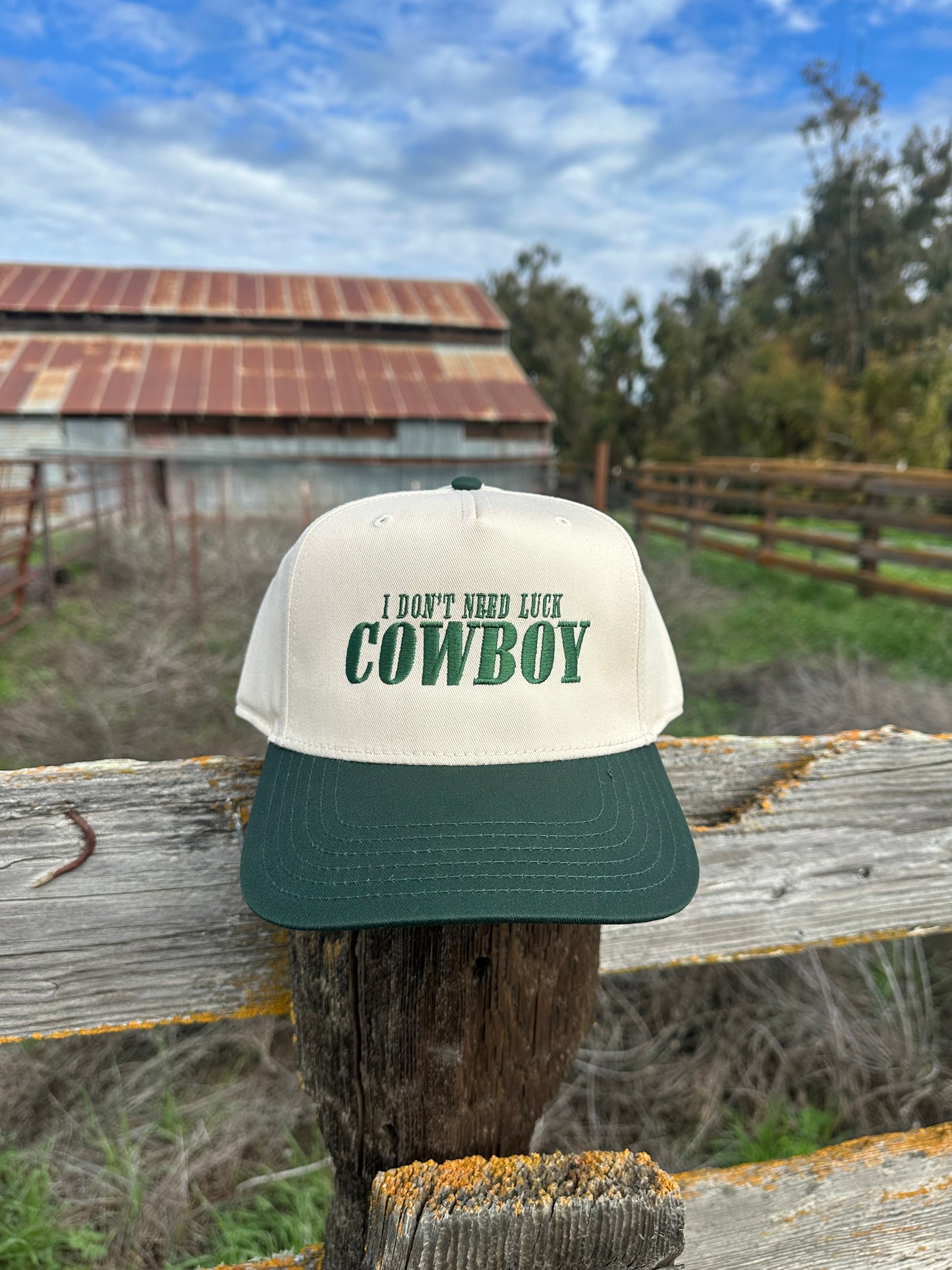 Cowboy Luck Snapback