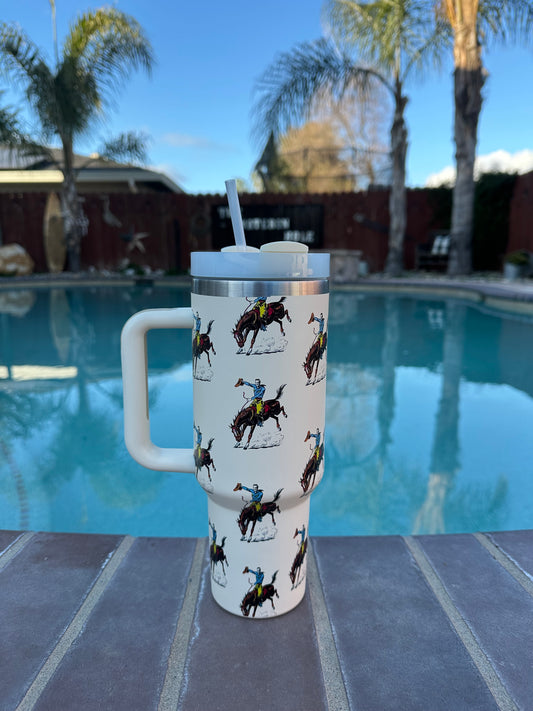 Buckin' Bronc Tumbler
